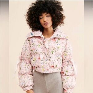 SELKIE Puffer with Bow Details- Super CUTE, Small EUC